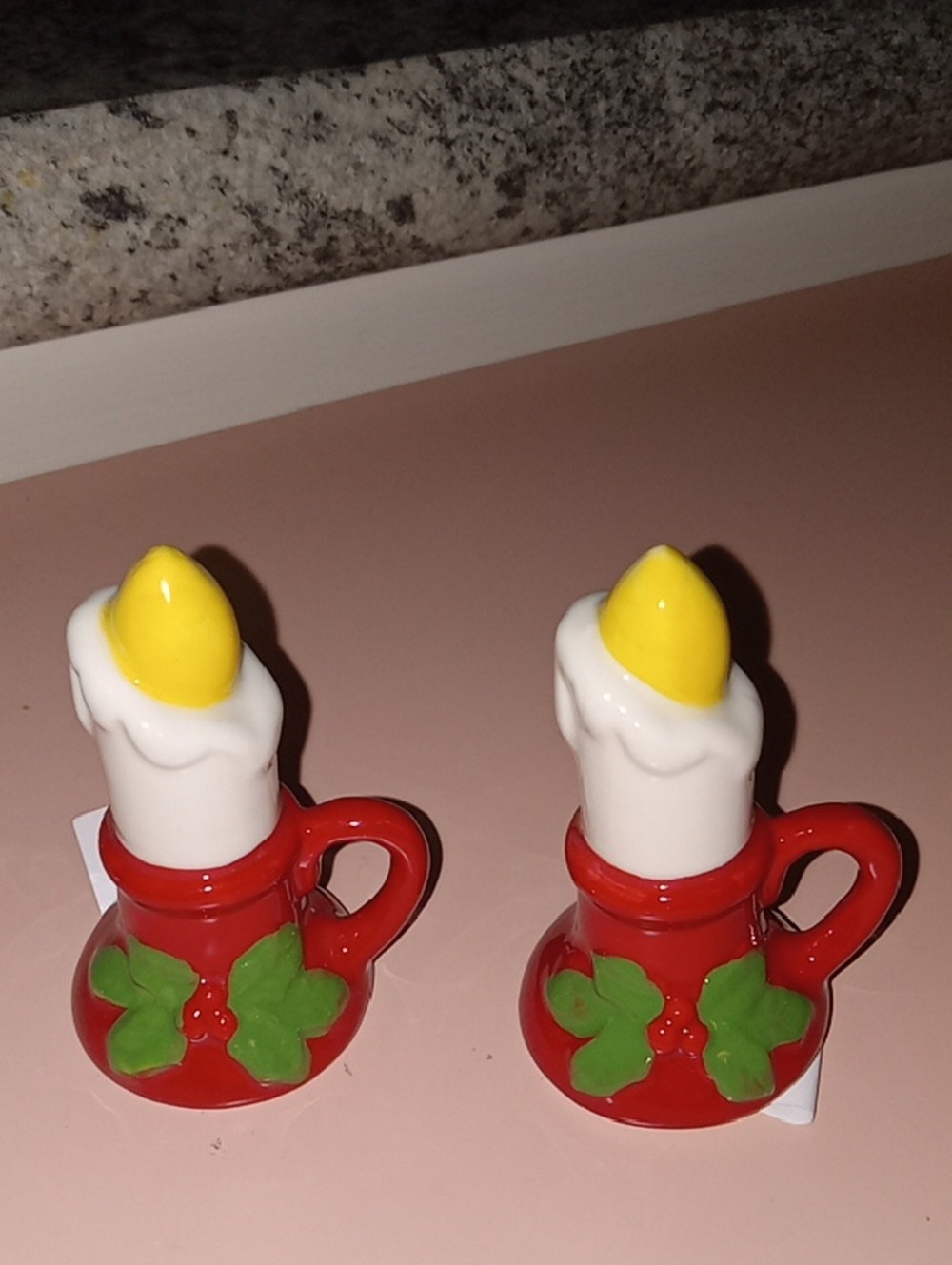 Christmas Candle Sale And Pepper Set